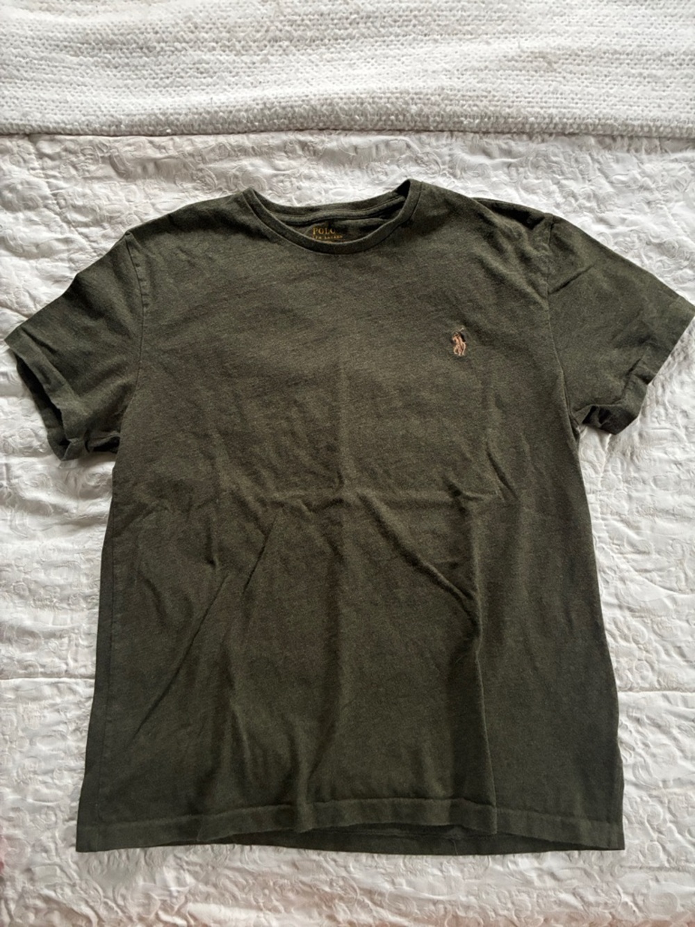 Polo by Ralph Lauren Olive Green Short Sleeve Crewneck Tee